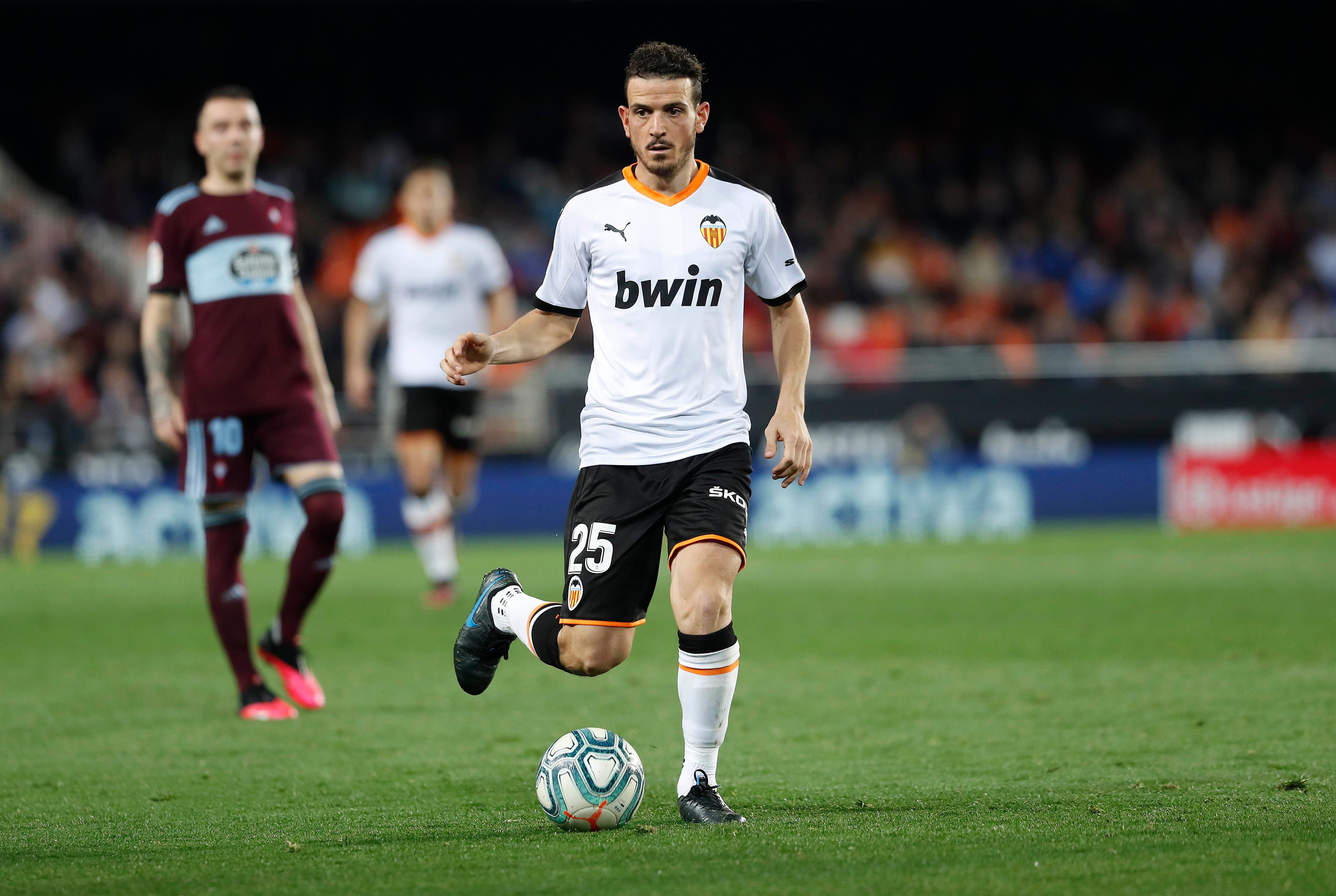  Florenzi en el Valencia-Celta