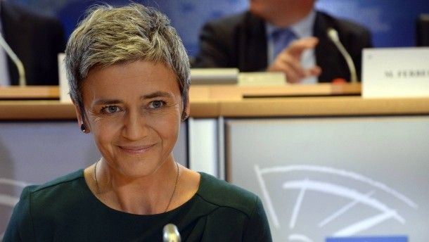 Margrethe Vestager, la comisionada de Bruselas que lleva la sanción del Valencia.