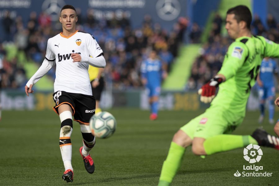  El Getafe-Valencia fue el último partido de Rodrigo.