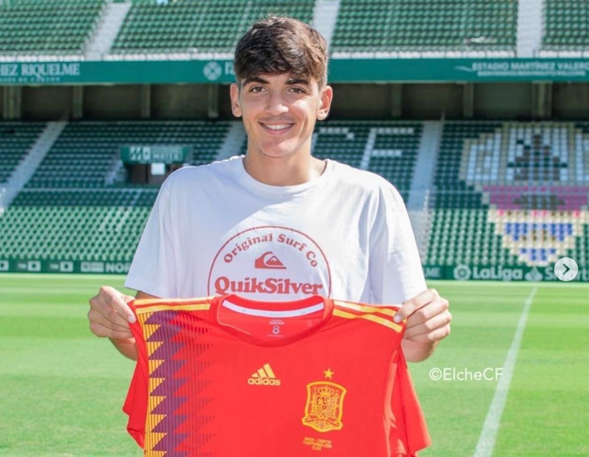 Gonzalo Villar, internacional sub 21 con España.