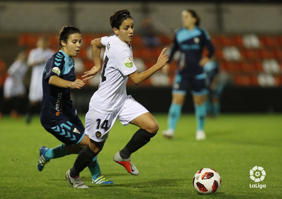  Valencia CF Femenino contra el Albacete.