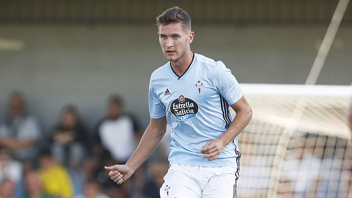  Jorge Sáenz, central del Celta.