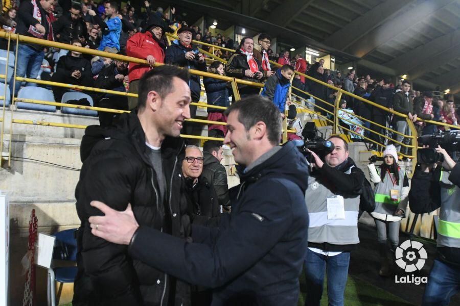  José Manuel Aira y Albert Celades, antes del Cultural-Valencia.