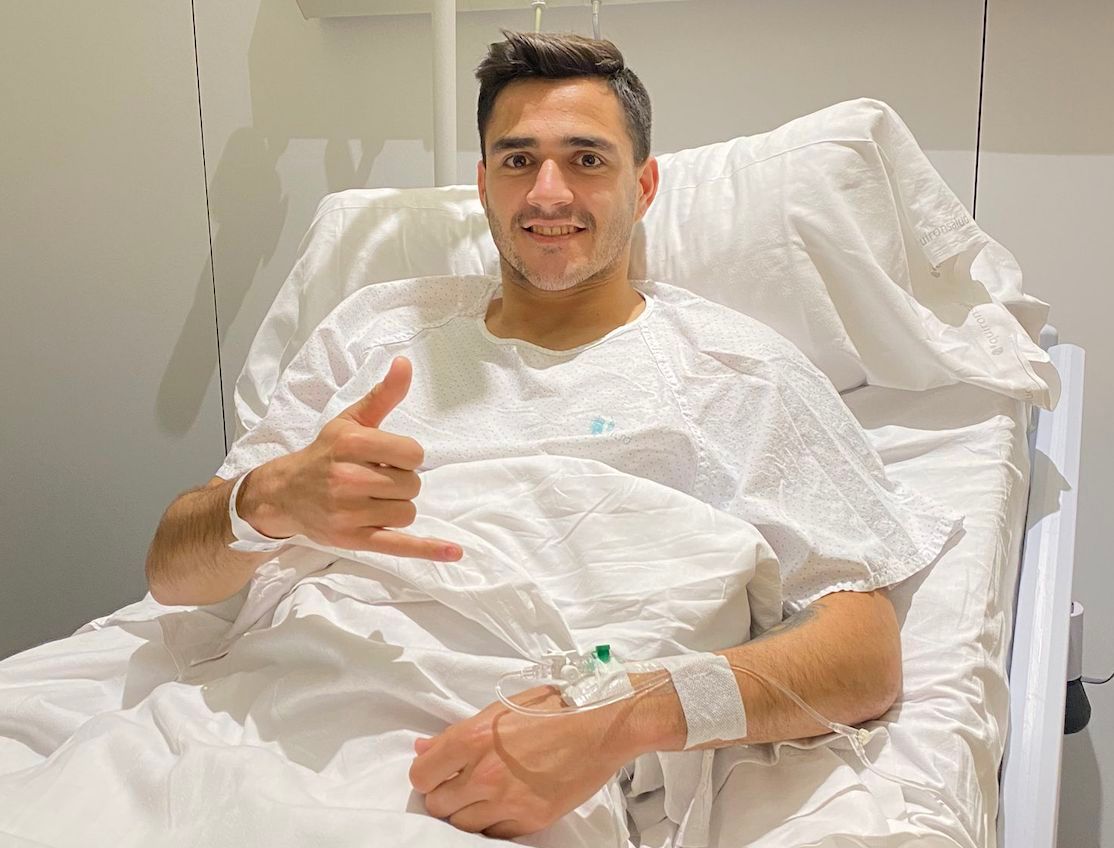  Maxi Gómez, el último en la lista de lesionados del Valencia CF, se queda fuera de la convocatoria.