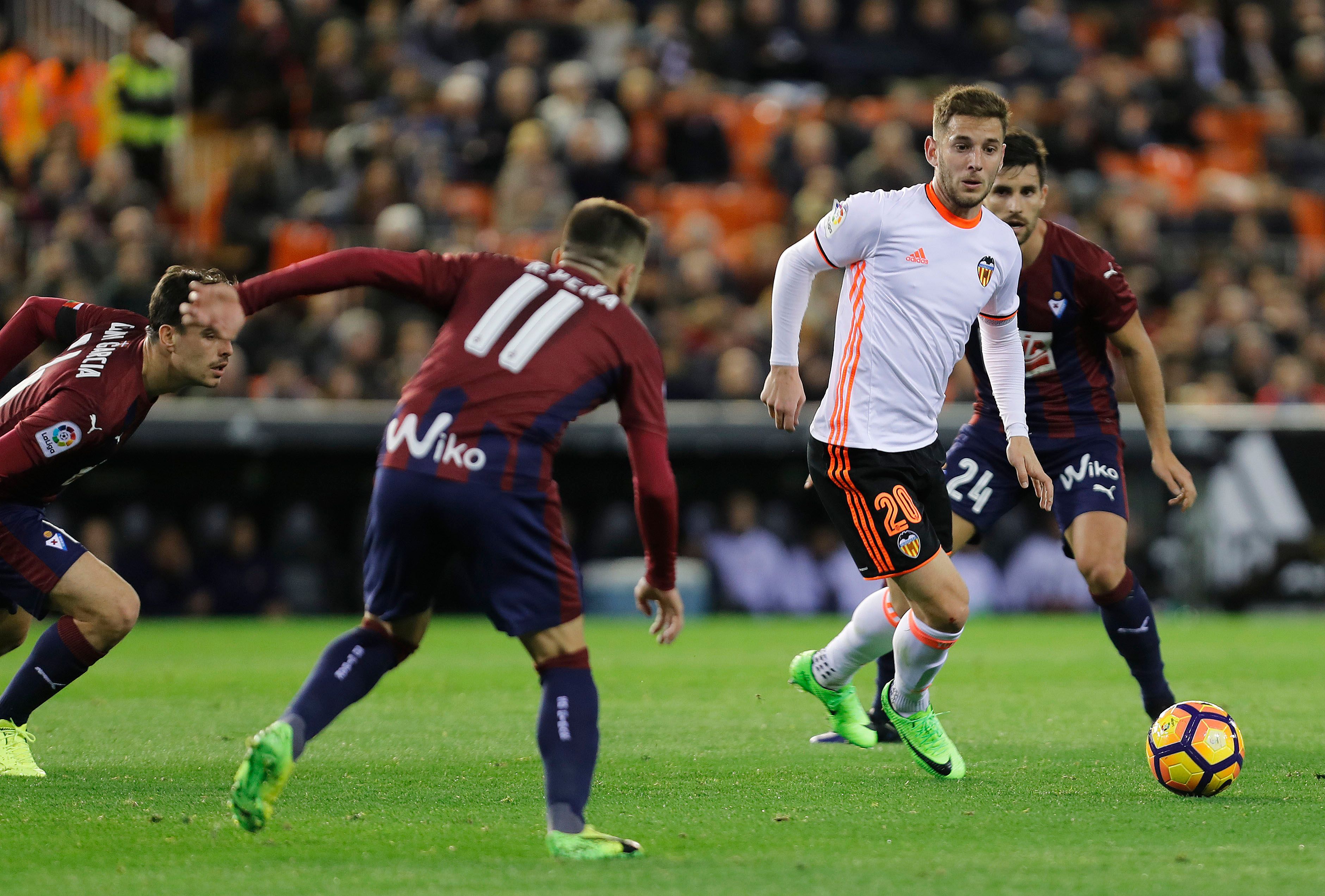 El Éibar desarboló al Valencia CF en Mestalla.