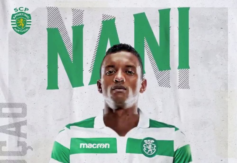  El Sporting CP ha hecho oficial el fichaje de Nani.