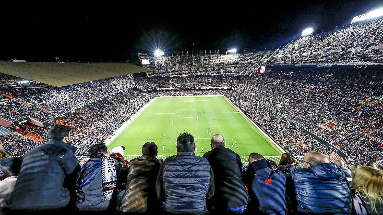 En Mestalla se jugará a puerta cerrada