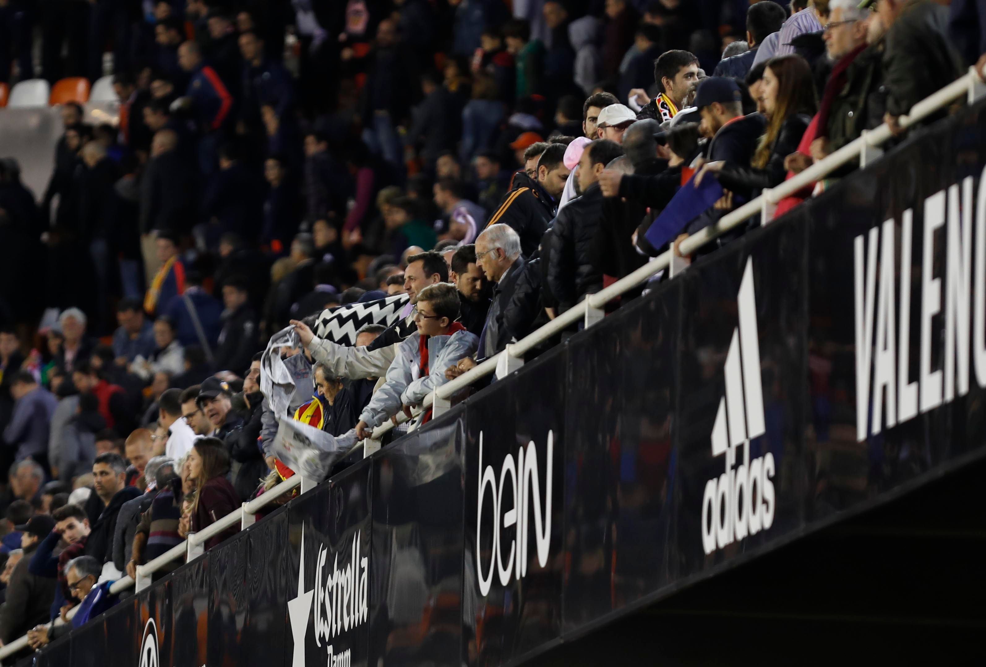 "La afición también lo ha pasado muy mal".