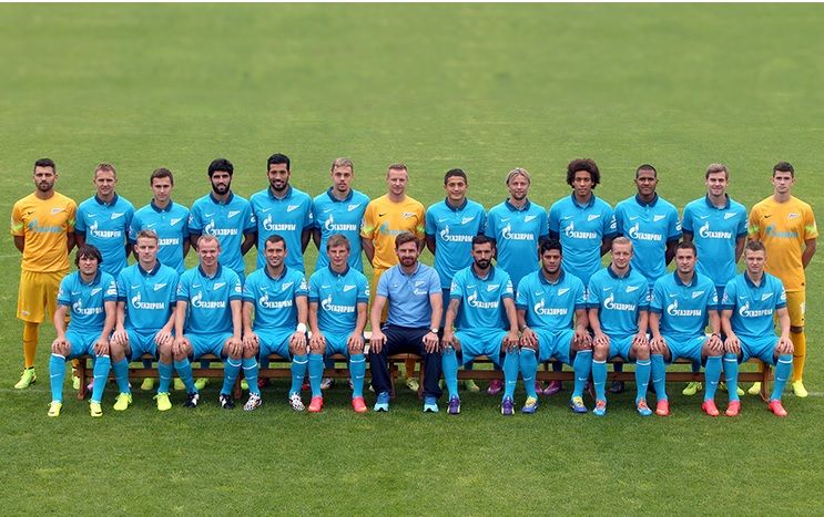 Plantilla del Zenit 2014-15