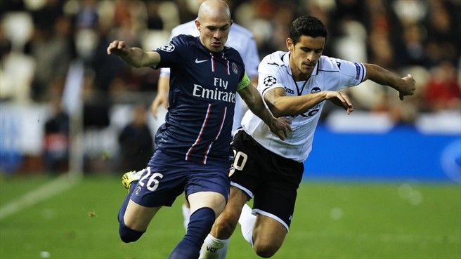 Ricardo Costa en octavos en un Valencia CF-PSG