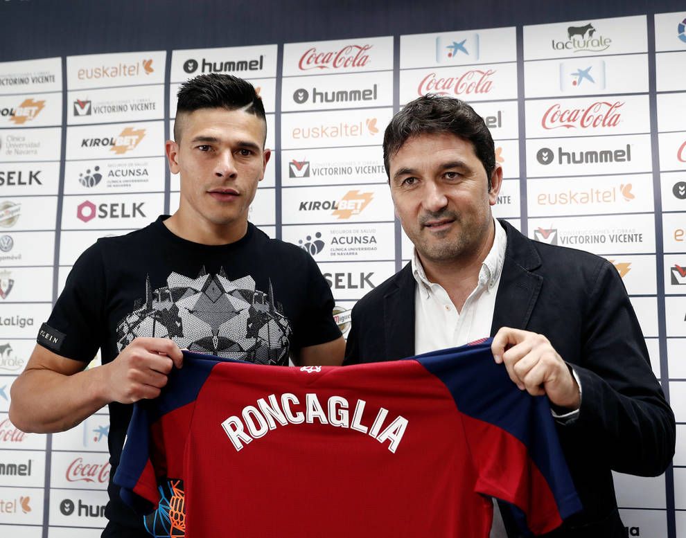  Braulio Vázquez el día que presentó a Roncaglia