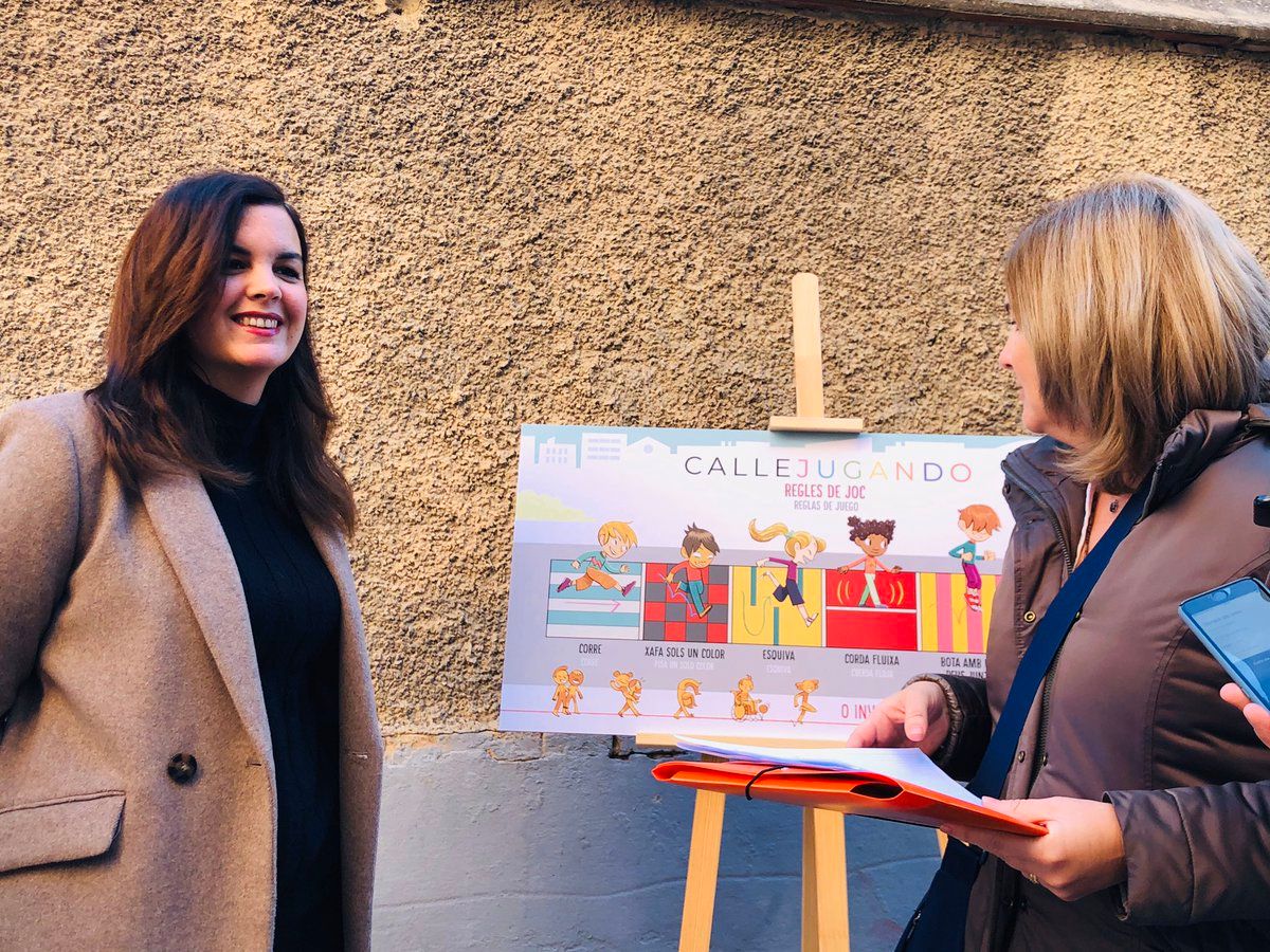  Sandra Gómez visita las obras del entorno del Nuevo Estadio