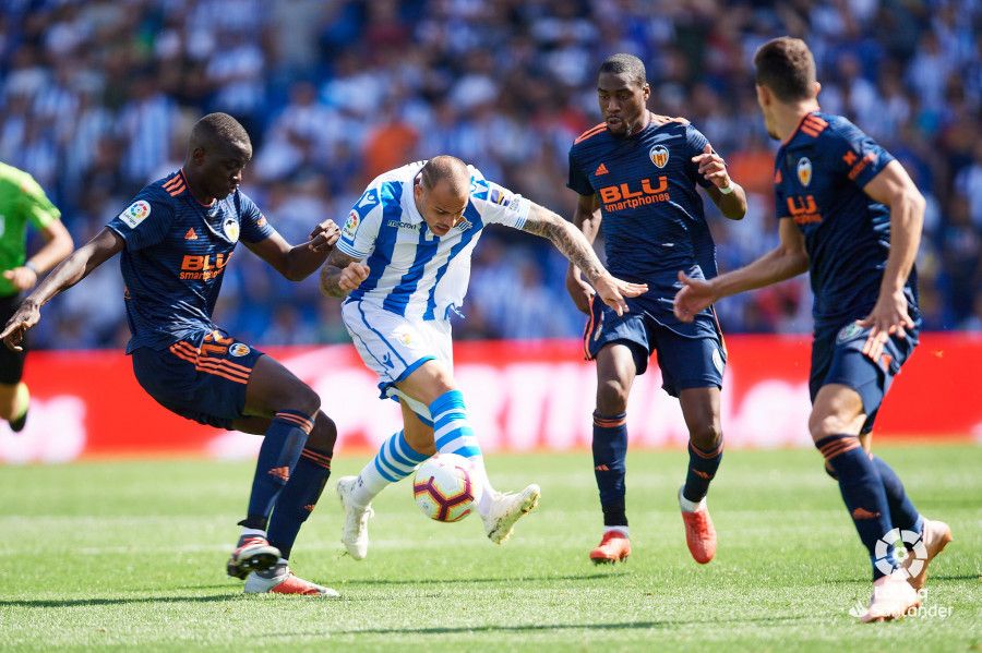 Sandro Ramírez debutó e el segundo tiempo. (FOTO: LFP)