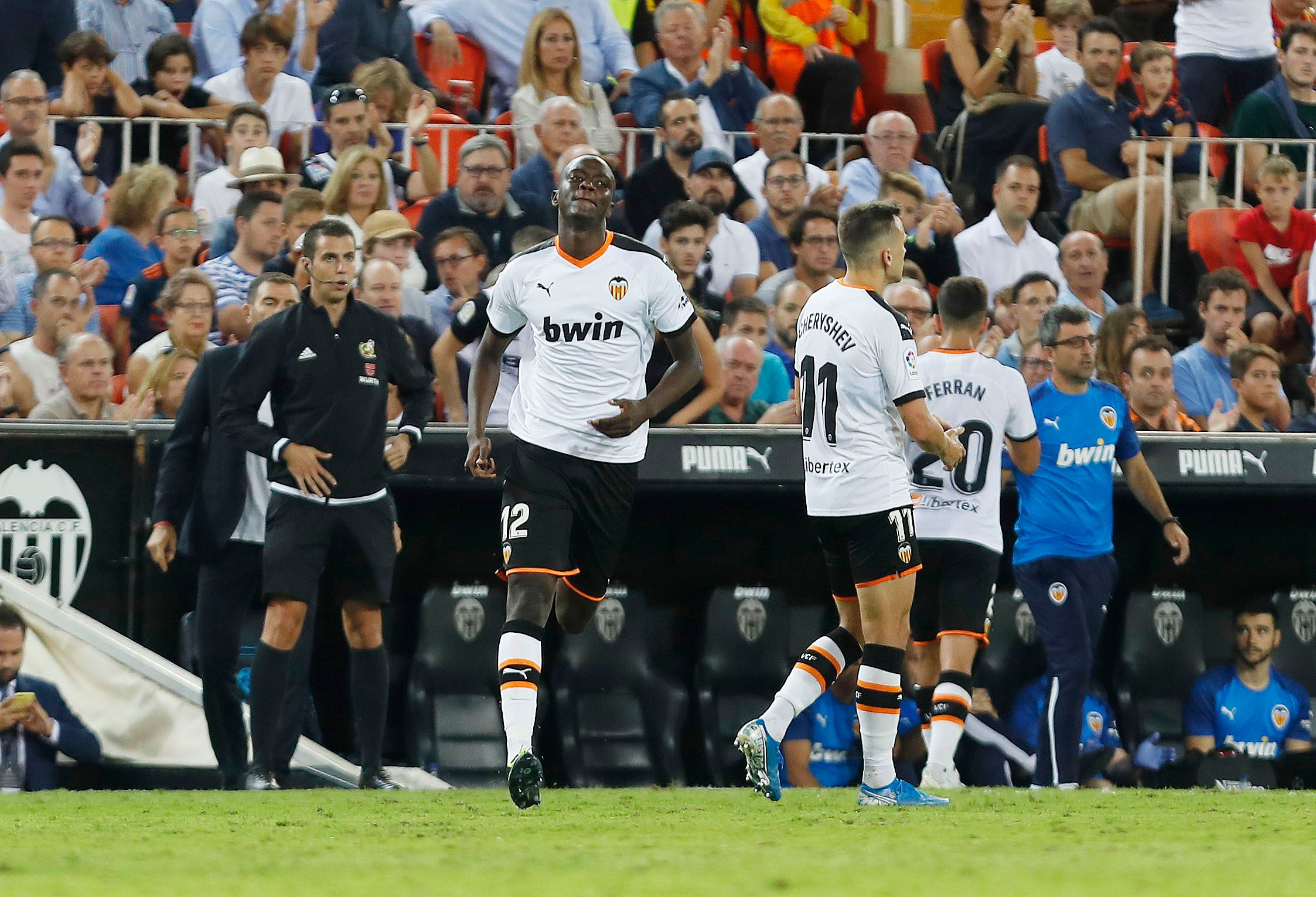  Celades echó mano de Diakhaby en el Valencia-Alavés