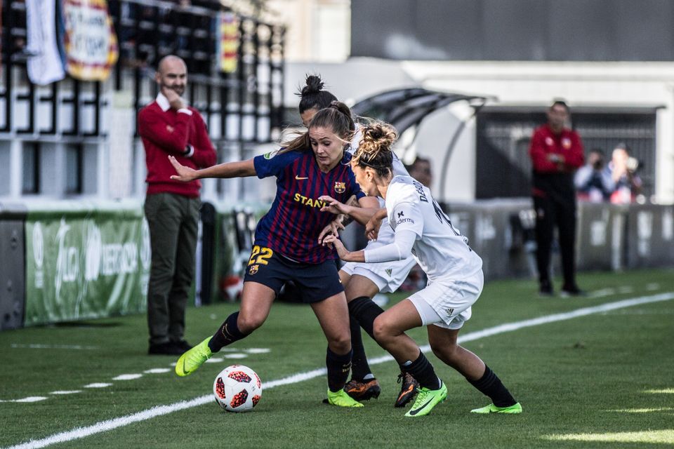  Valencia-Barcelona. Partido de la Liga Iberdrola.