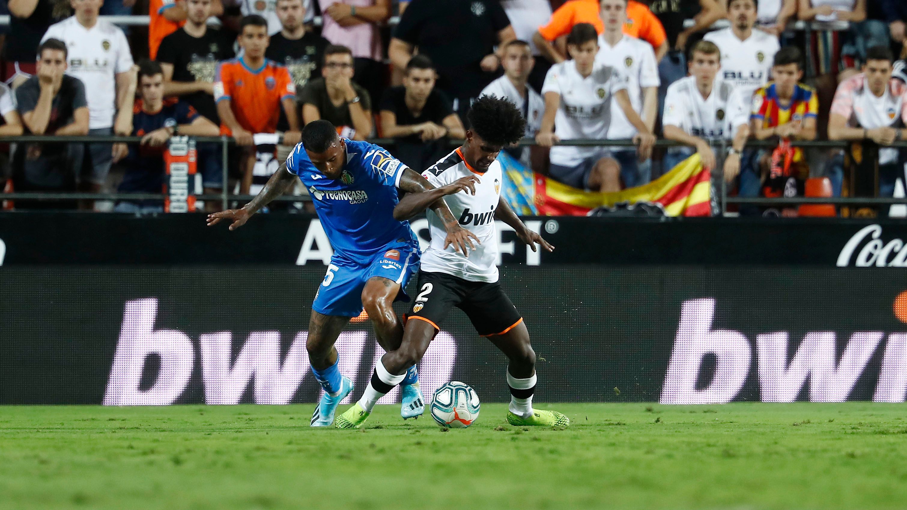 Correia, en el Valencia-Getafe