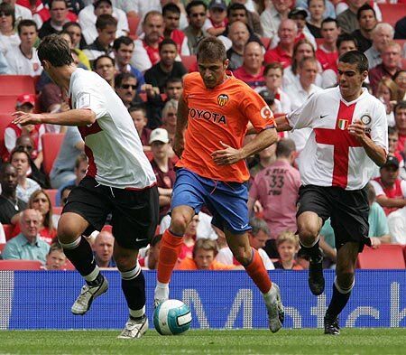 Valencia-Inter de Milán en 2007.