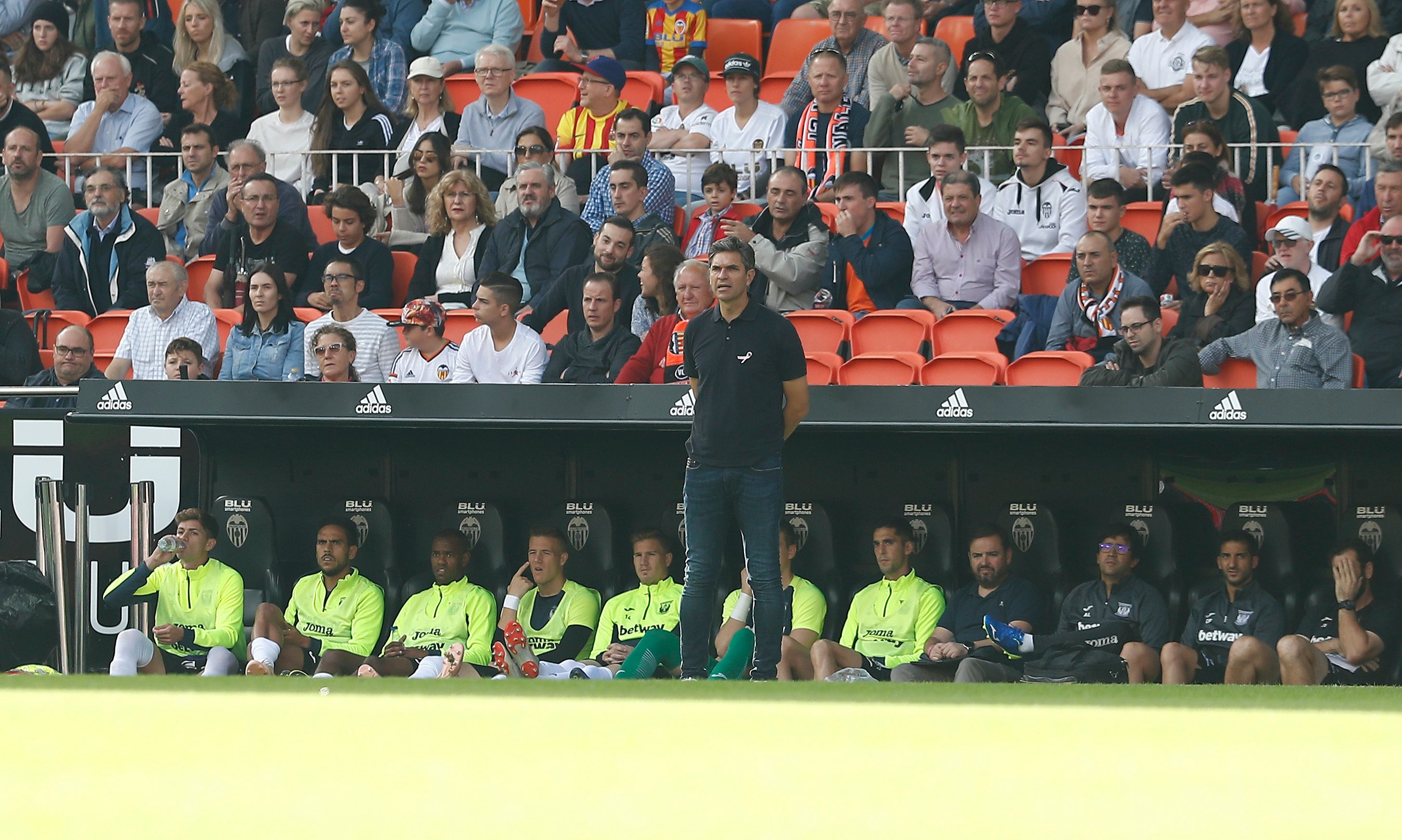  Pellegrino dirigió al Leganés en Mestalla