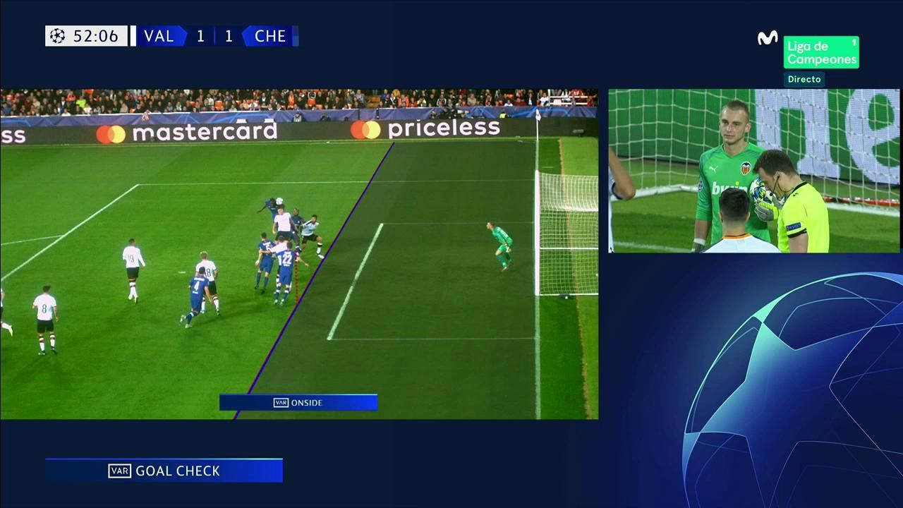 Valencia-Chelsea: Gol 1-2 Pulisic