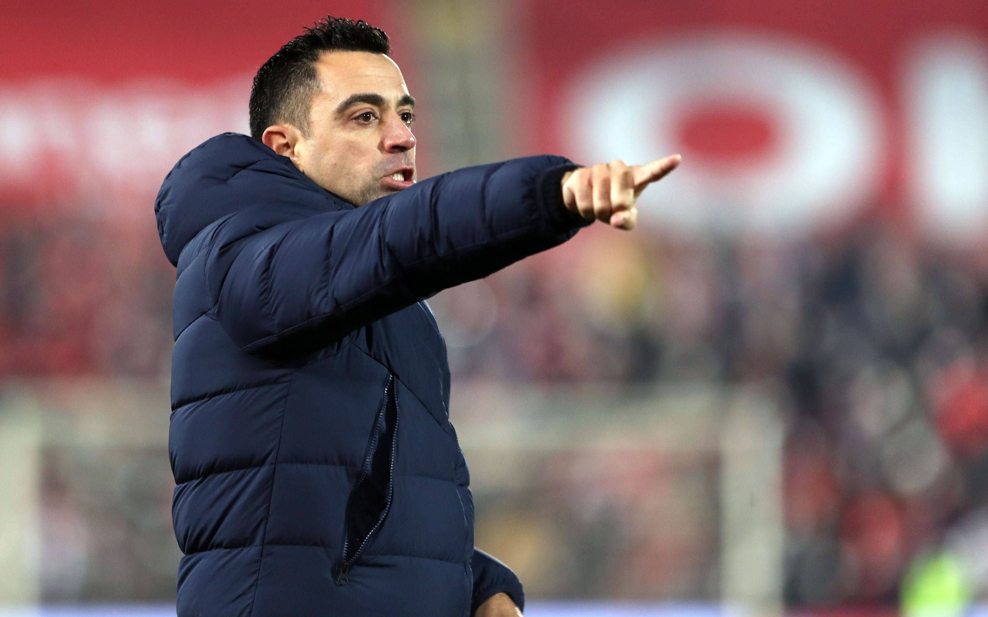  Xavi Hernández no ha perdido contra el Osasuna.