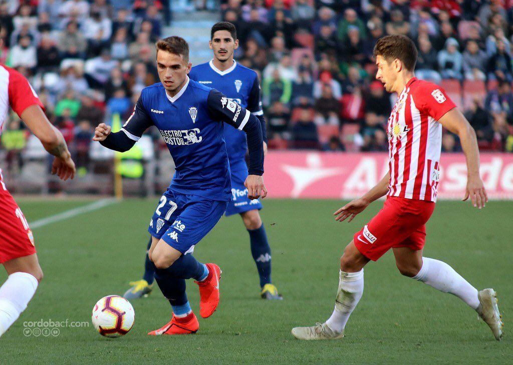 Álex Carbonell durante su etapa en el Córdoba.