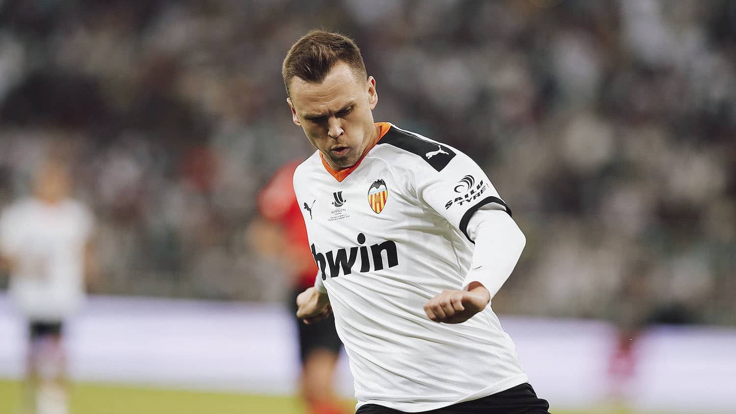  Denis Cheryshev en el Valencia-Real Madrid.