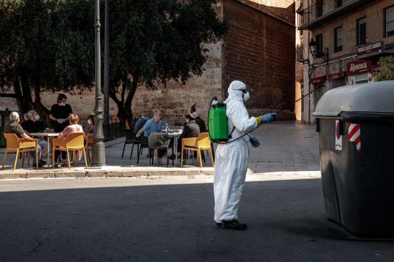 Desinfección por coronavirus en Valencia