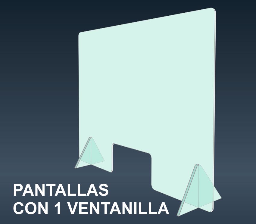 Escasea el metacrilato para las mamparas