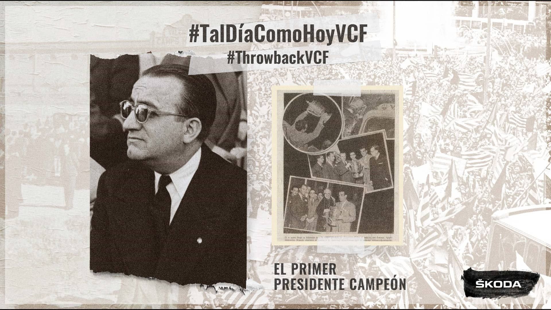 Luis Casanova, presidente del Valencia CF