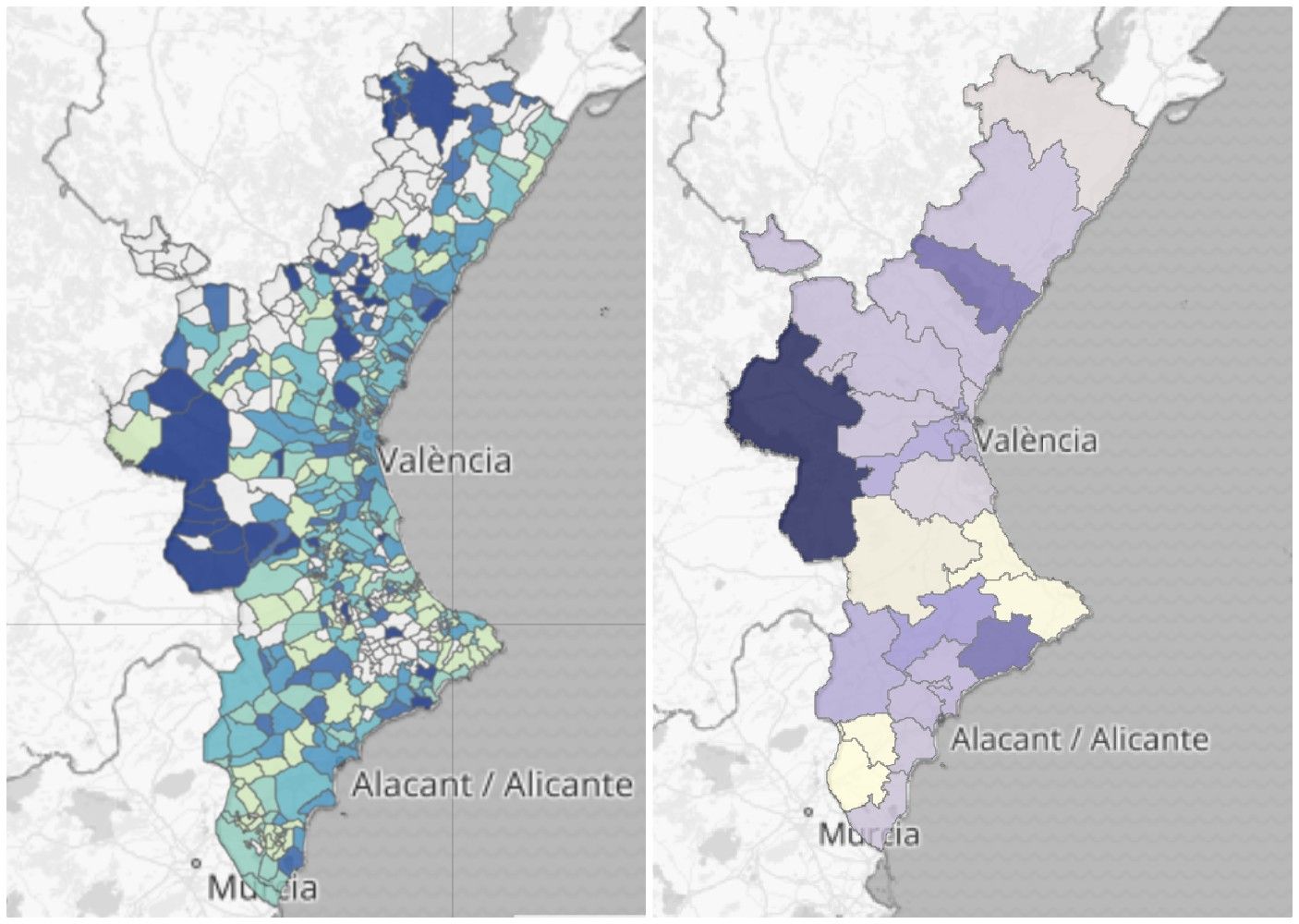  Mapa del coronavirus por municipios