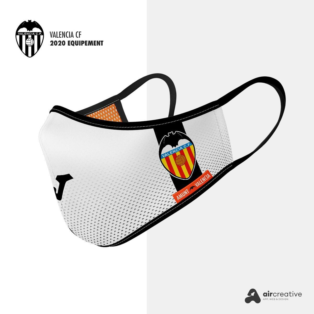  Mascarilla del Valencia CF