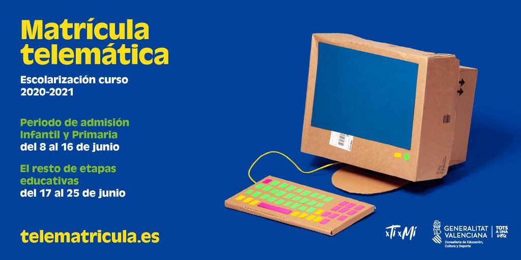 Matrícula escolar en València