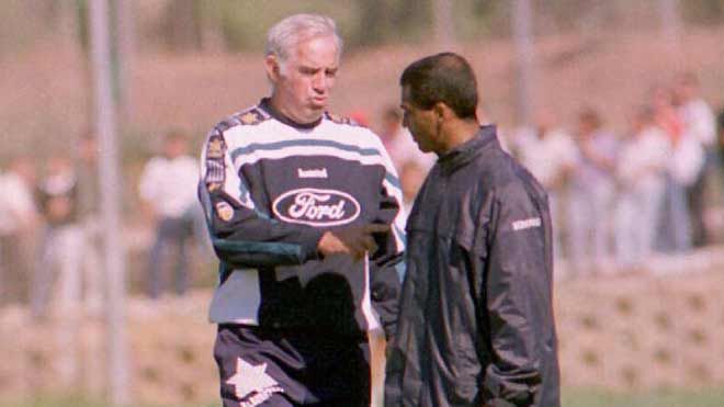 Romario se encara con Aragonés