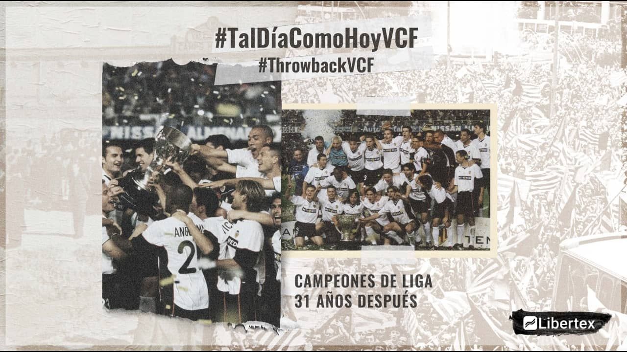  Valencia CF campeón de Liga de 2002