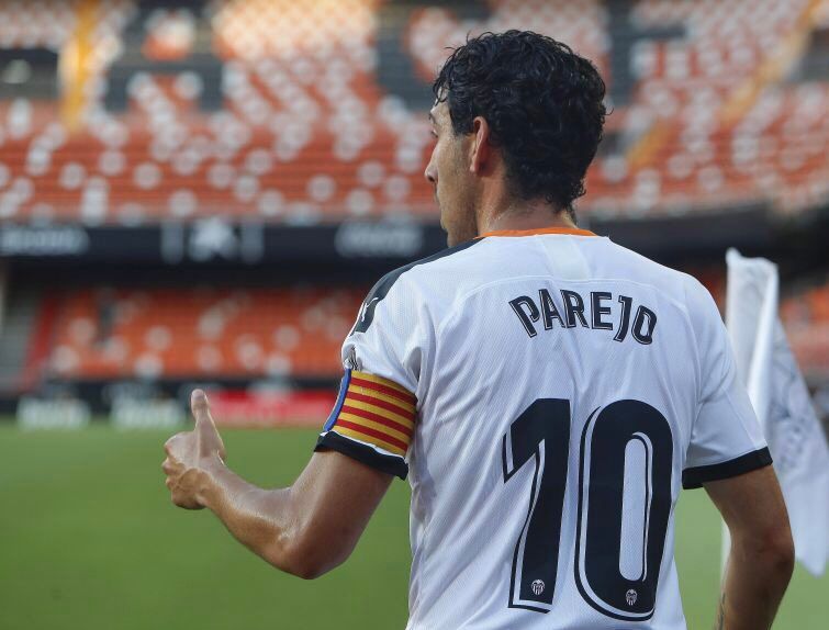  Dani Parejo, capitán del Valencia CF