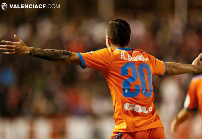  De Paul en su etapa en el Valencia CF es objeto de deseo del Atlético