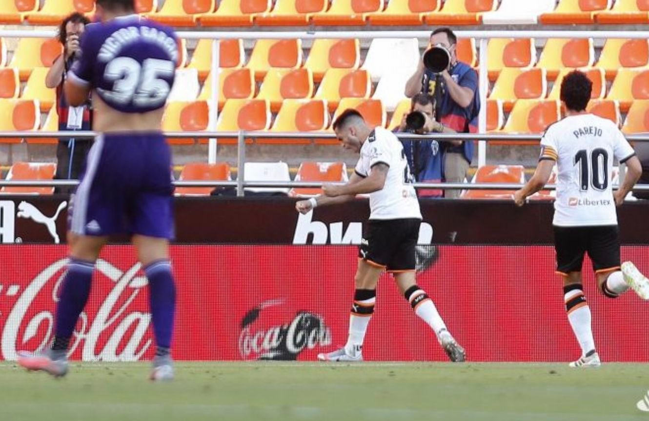 Gol de Maxi en el Valencia-Valladolid
