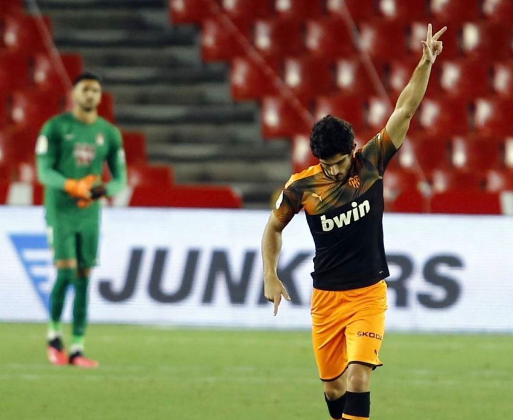  Gol en el Granada-Valencia