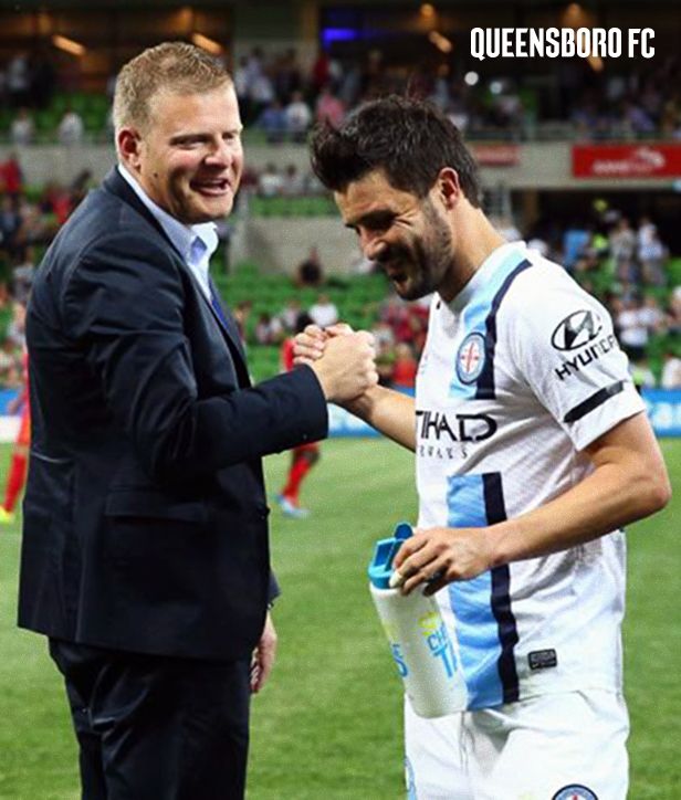  Josep Gombau y David Villa