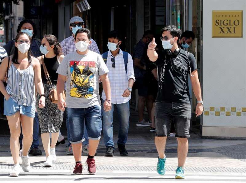  Mascarilla contra el coronavirus en Valencia
