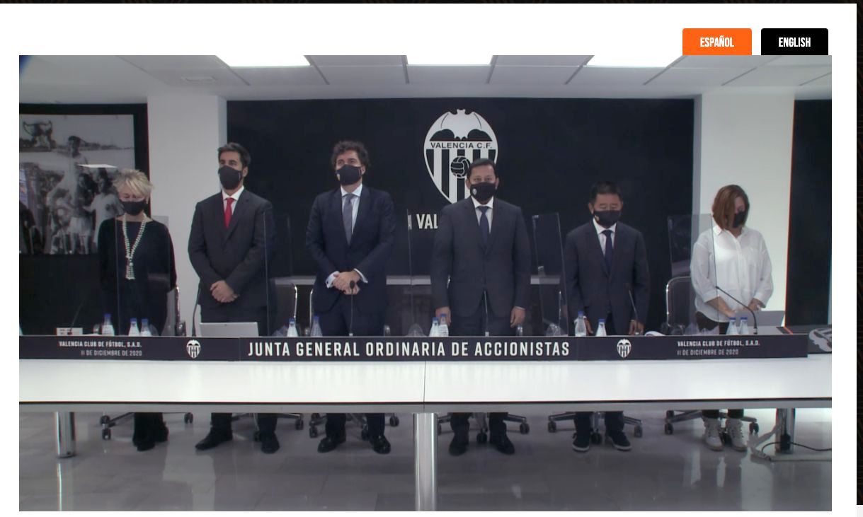 Minuto de Silencio en la Junta