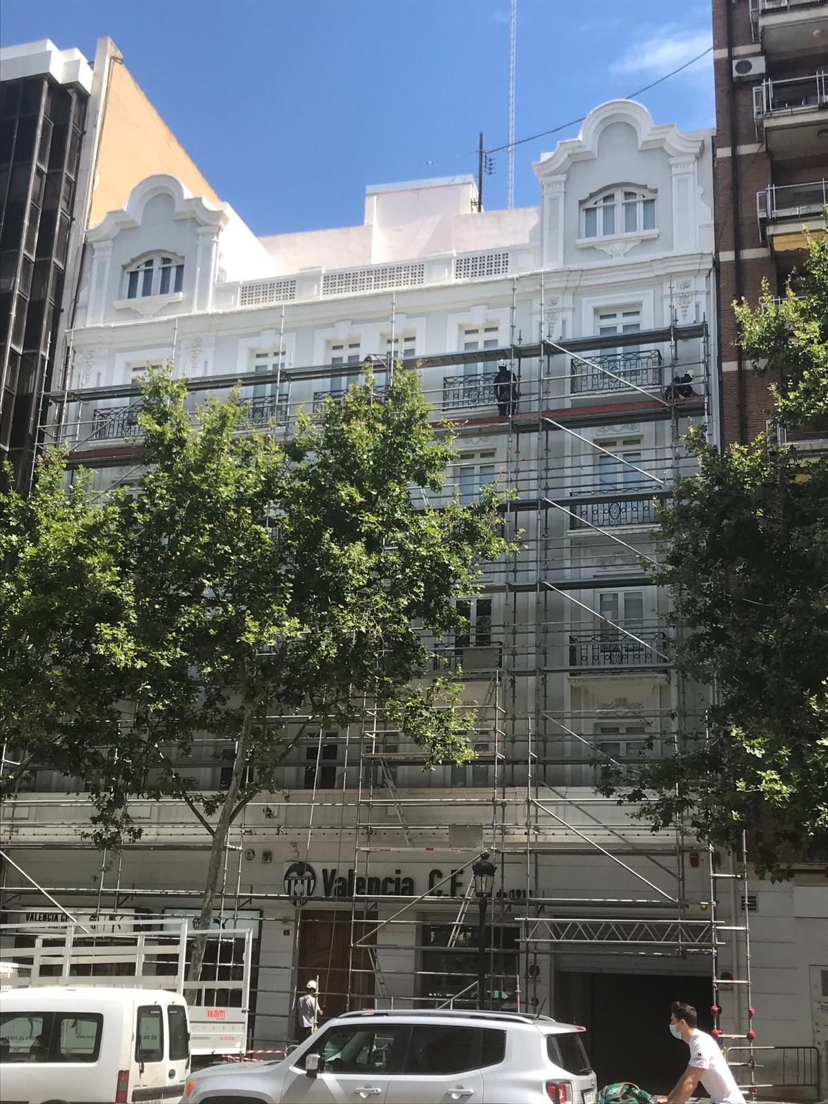  Obras en las oficinas del Valencia CF
