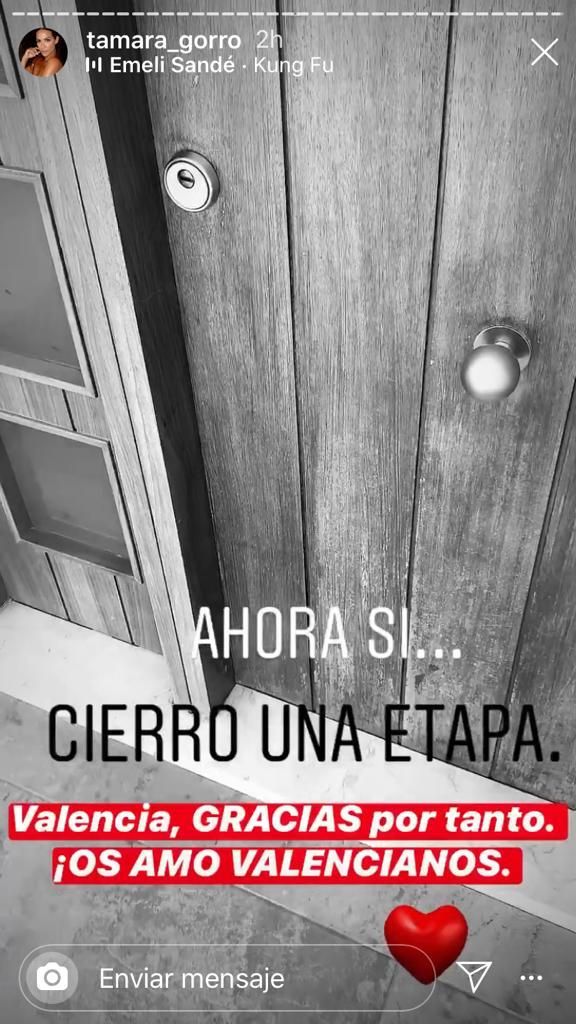  Tamara Gorro triste