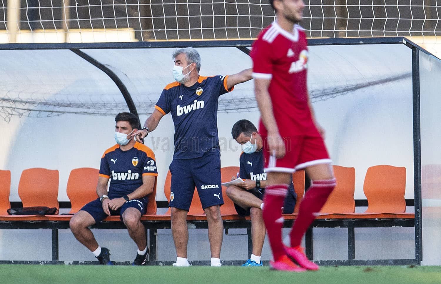 Óscar Fernández en el Valencia CF Mestalla - AFE
