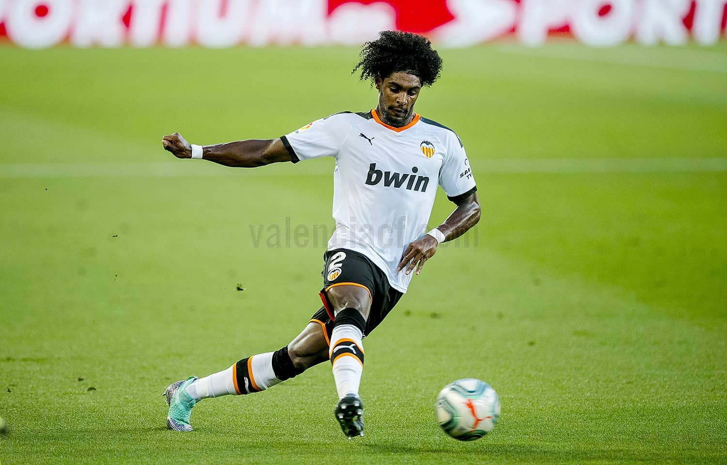  Correia, otro de los jugadores que fue titular en el Valencia-Espanyol