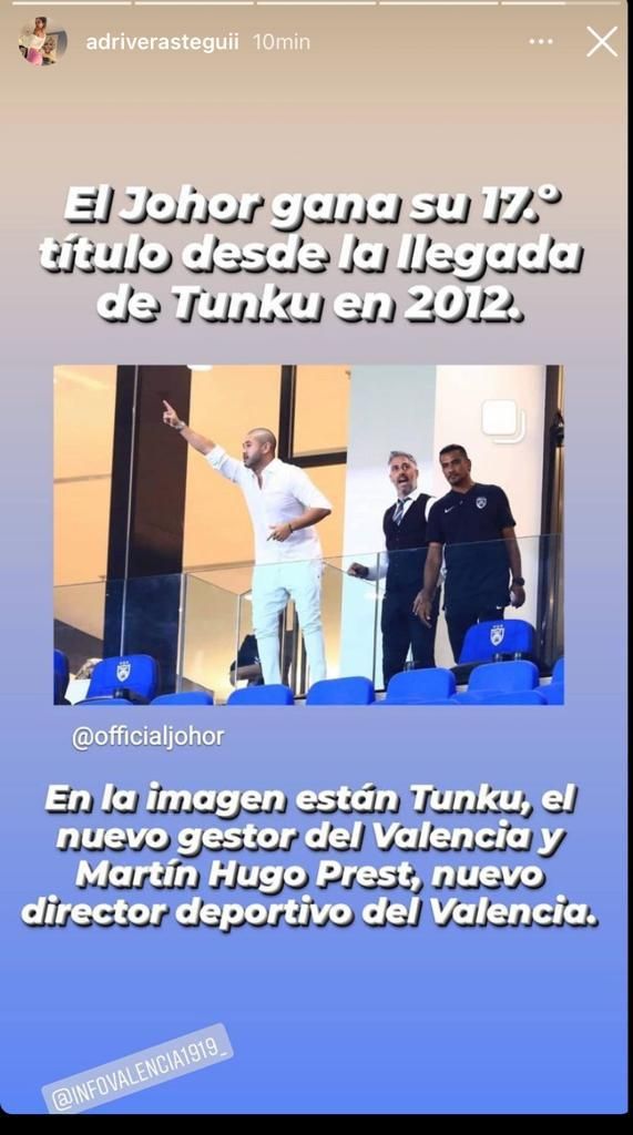 Publicación sobre Martín Prest