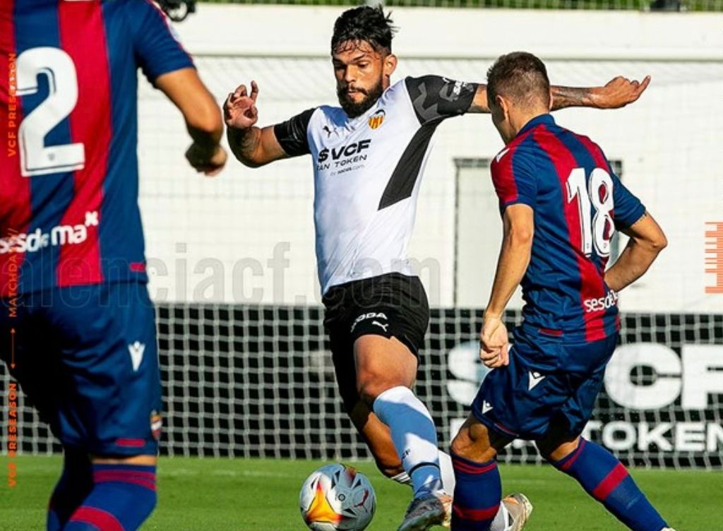  Omar Alderete, ante el Levante, COVID como Bordalás