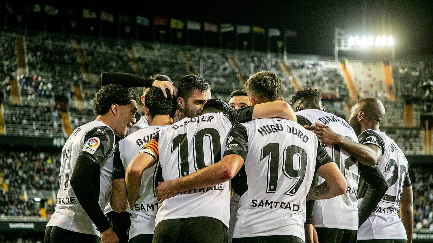  Alegría gol del Valencia CF