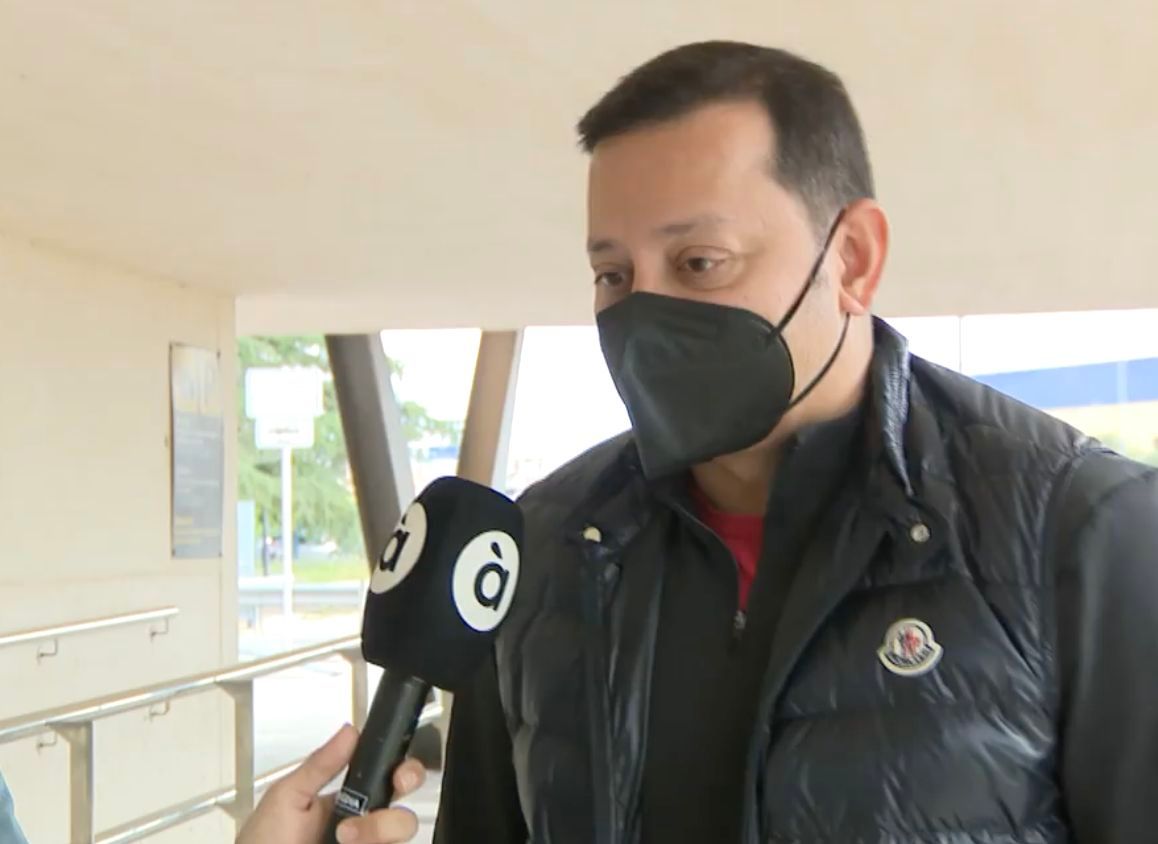 Anil Murthy habló de la manifestación.