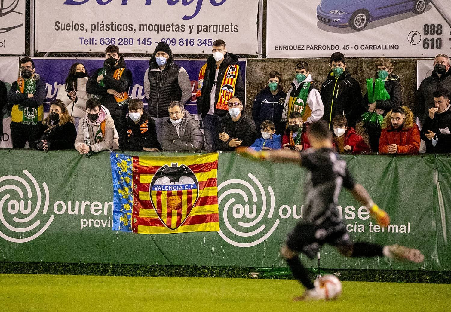  Arenteiro-Valencia CF en Copa del Rey
